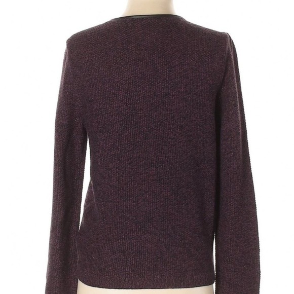 Nordstrom Trouve purple zip up cardigan xs - Picture 2 of 8